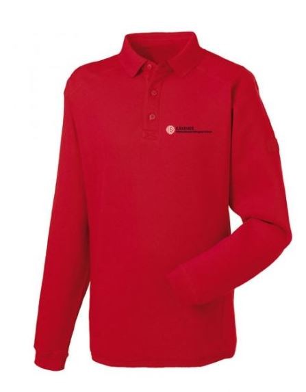Unisex-Langarm-Polo-Shirt